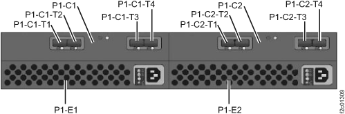 Storage enclosure locations rear