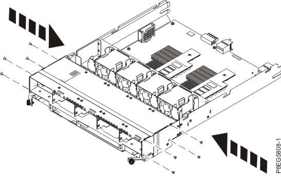 Replacing the screws