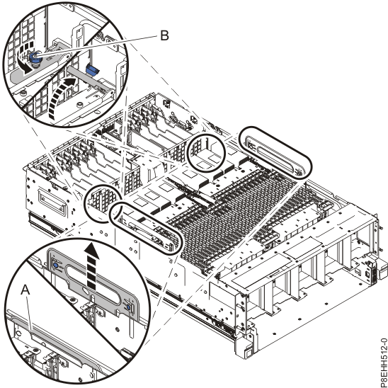 Preparing the system backplane for removal